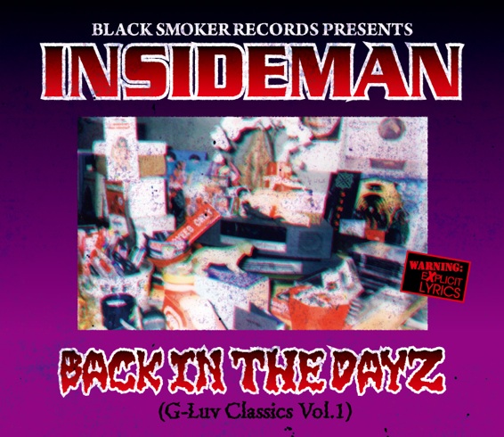 画像: 新入荷！[ (Mix CD) INSIDEMAN / BACK IN THE DAYZ　G-Luv Classics Vol.1 ]